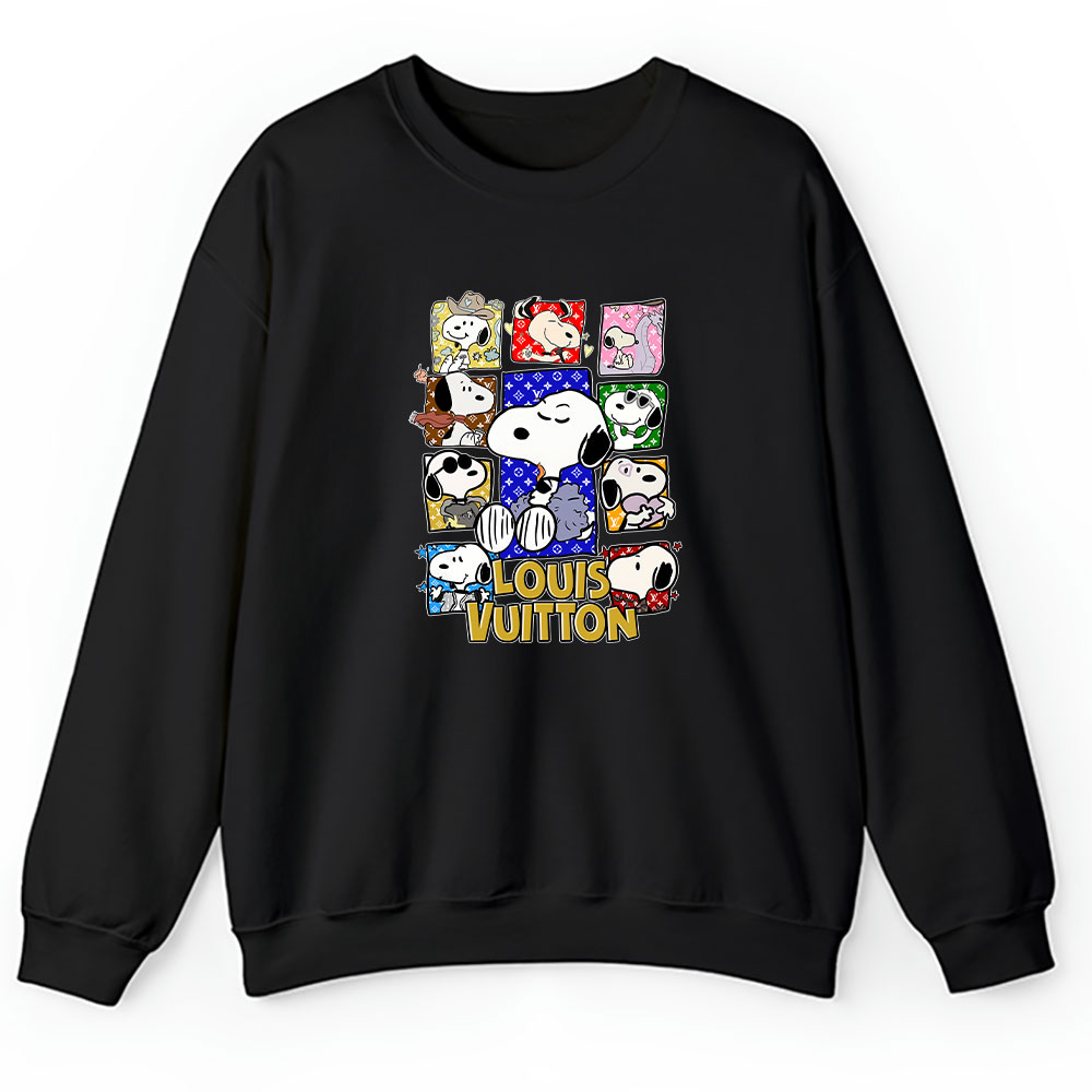 Snoopy Louis Vuitton Unisex Sweatshirt BTN7265