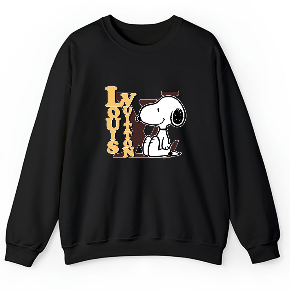 Snoopy Louis Vuitton Unisex Sweatshirt BTN7266