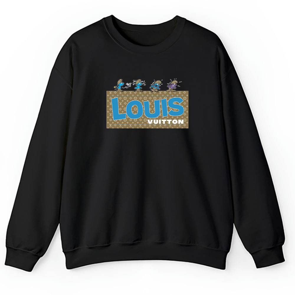 The Smurfs Louis Vuitton Unisex Sweatshirt BTN7472