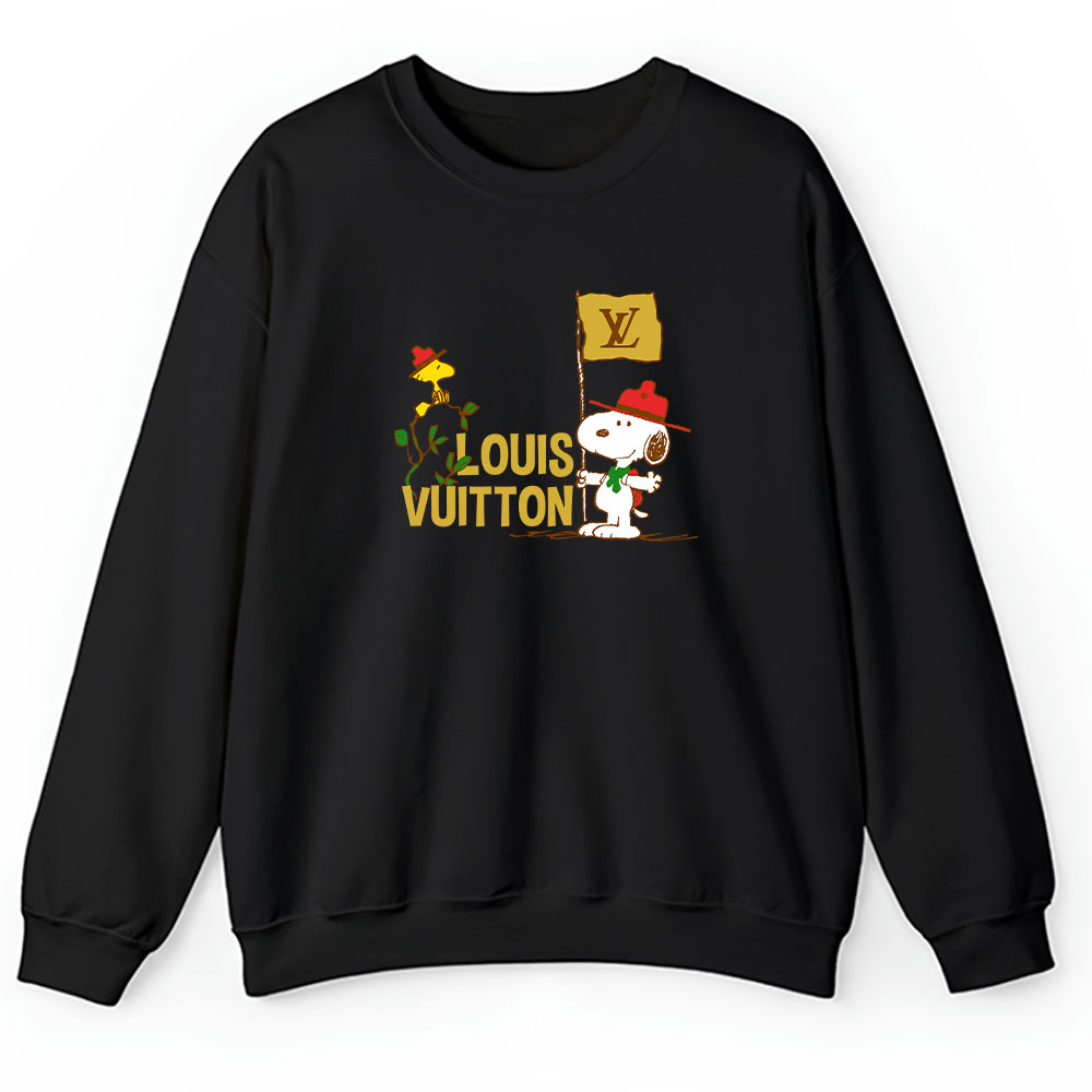 Snoopy Louis Vuitton Unisex Sweatshirt BTN7267
