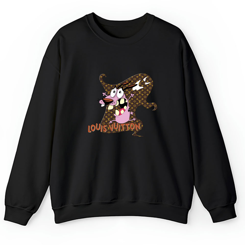 Courage The Cowardly Dog Louis Vuitton Unisex Sweatshirt BTN7017