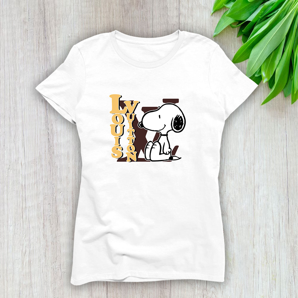 Snoopy Louis Vuitton Lady T-Shirt Women BTN7266