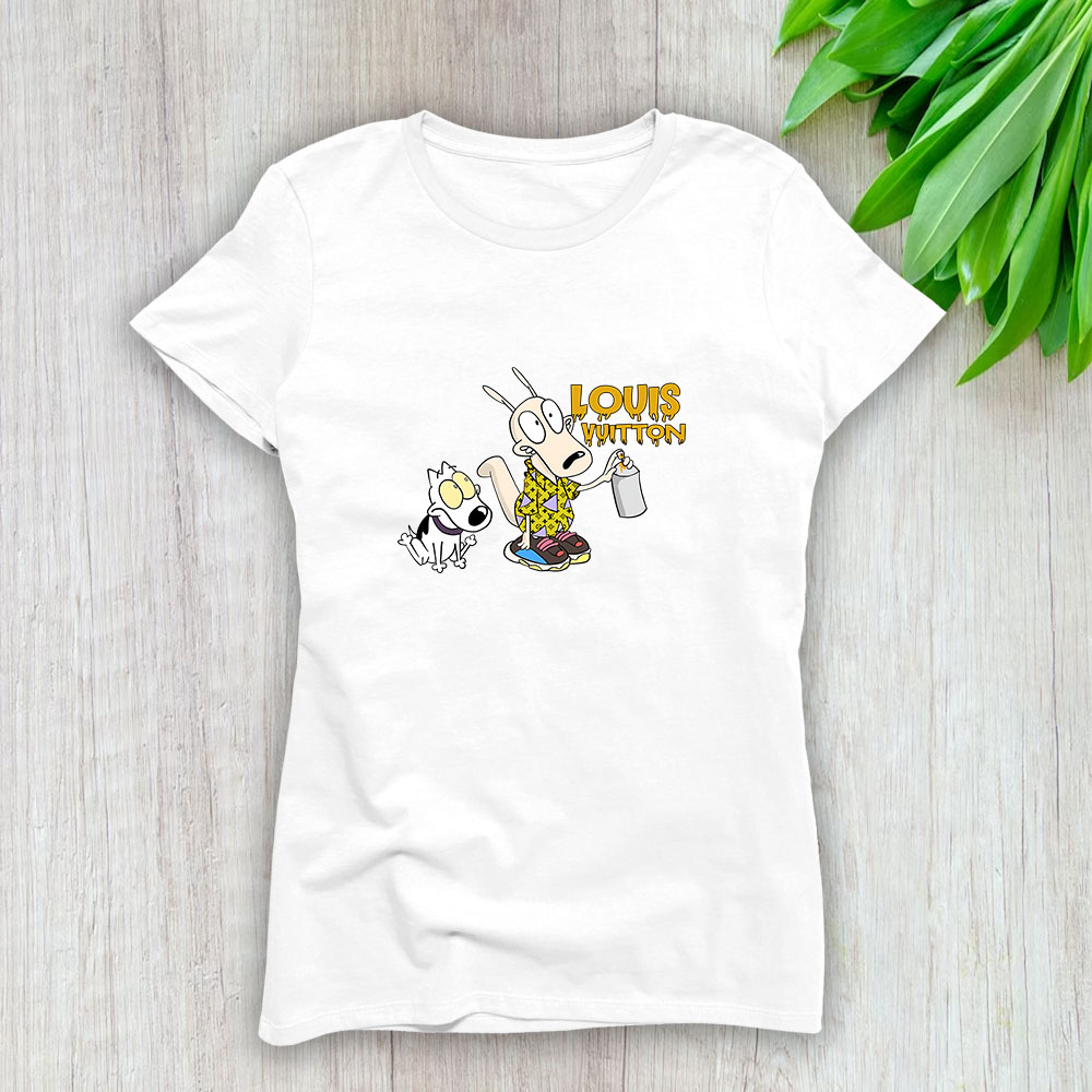 Rockos Modern Life Louis Vuitton Lady T-Shirt Women BTN7091