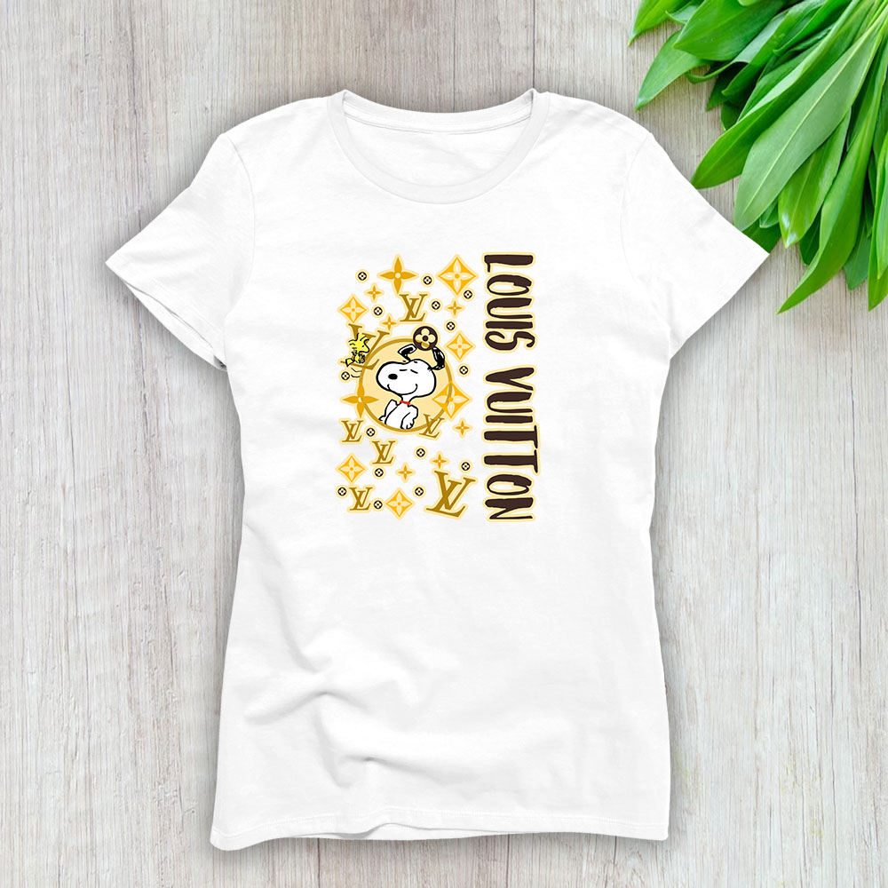 Snoopy Louis Vuitton Lady T-Shirt Women BTN7272
