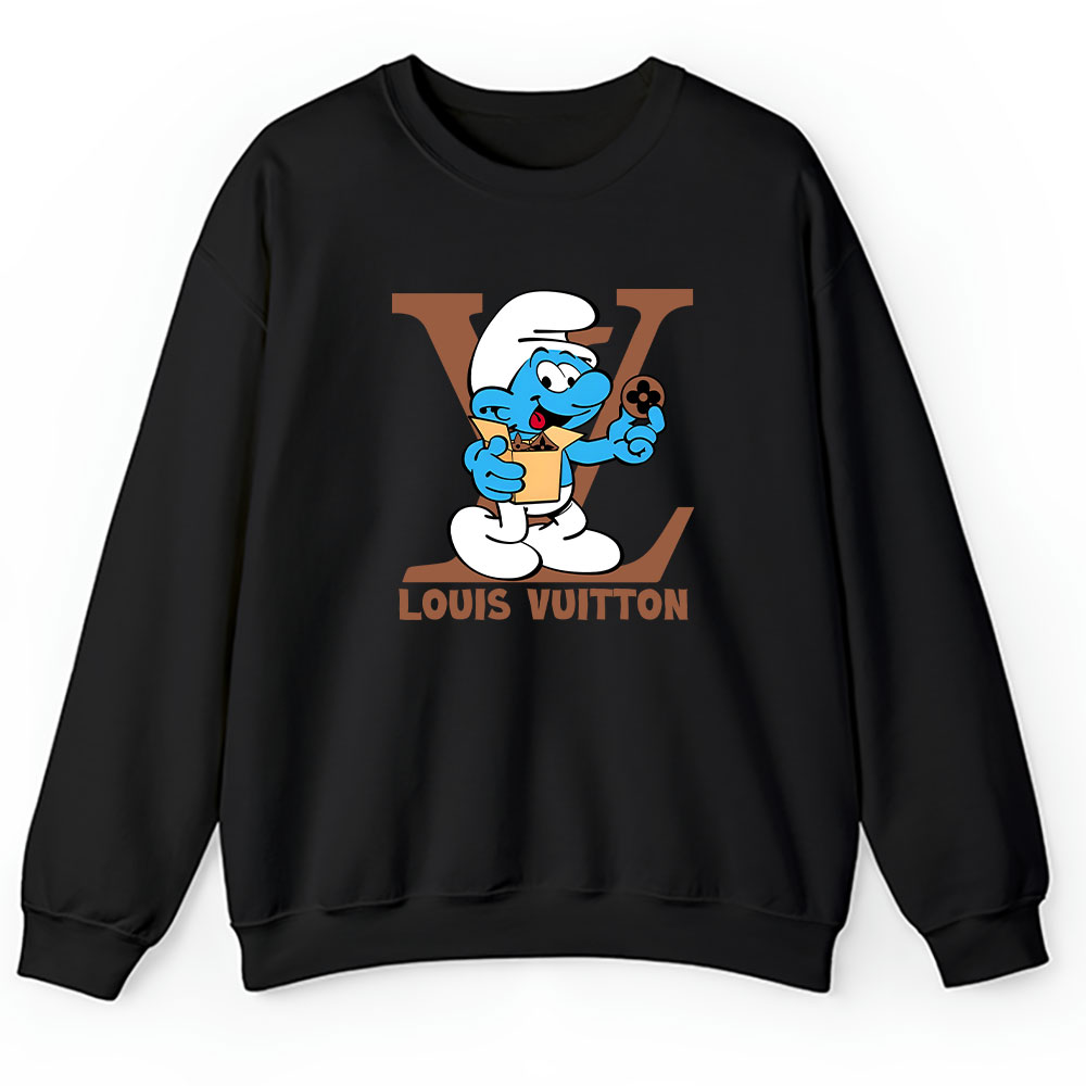 The Smurfs Louis Vuitton Brand Unisex Sweatshirt BTN6602