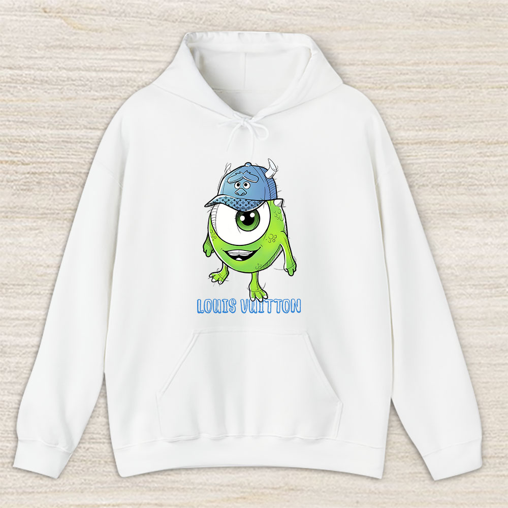 Mike Wazowski Monsters University Louis Vuitton Brand Unisex Hoodie TAH6374