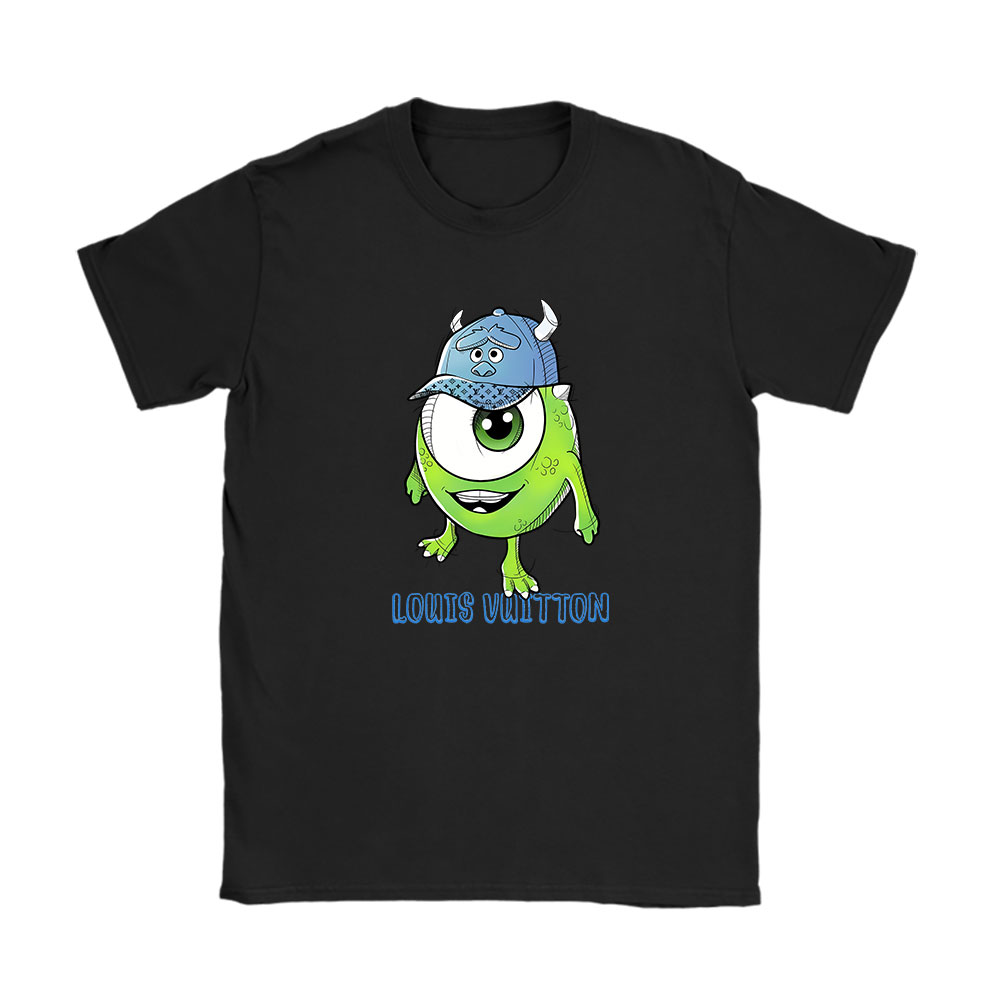 Mike Wazowski Monsters University Louis Vuitton Brand Unisex T-Shirt Cotton Tee BN6374
