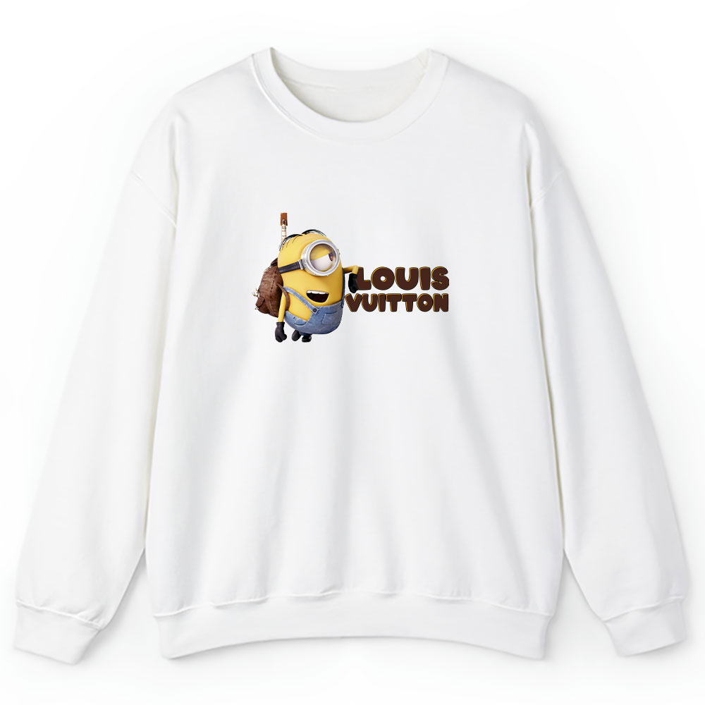 Minions Despicable Me Louis Vuitton Brand Unisex Sweatshirt BTN6360