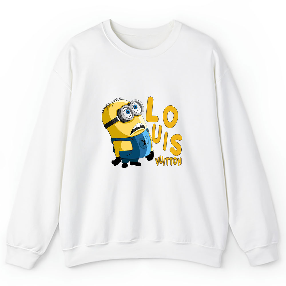Minions Despicable Me Louis Vuitton Brand Unisex Sweatshirt BTN6357