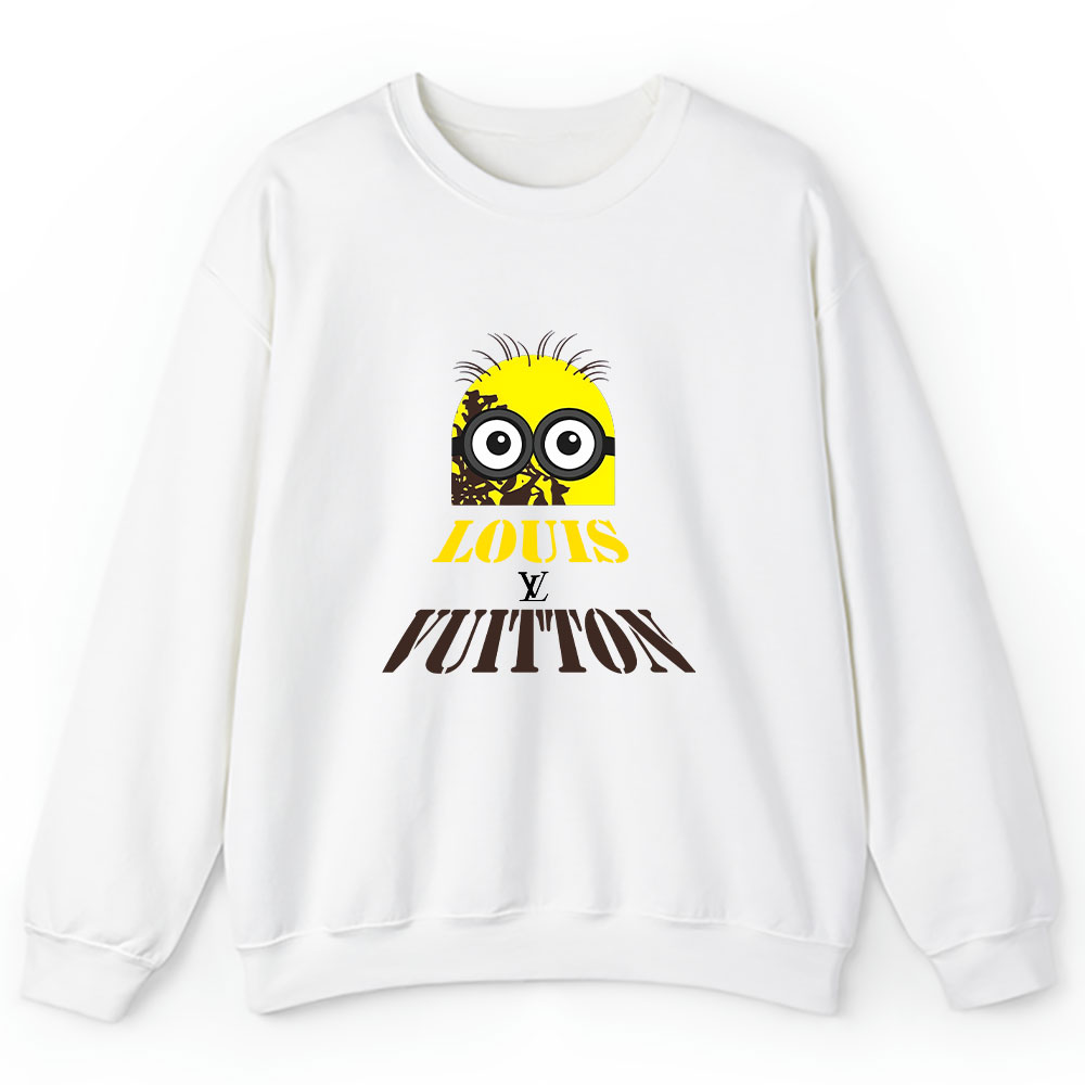 Minions Despicable Me Louis Vuitton Brand Unisex Sweatshirt BTN6355