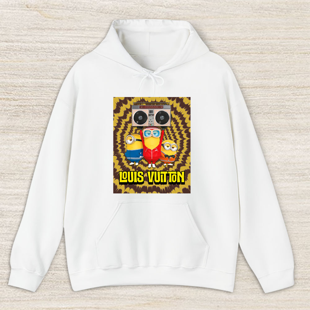 Minions Despicable Me Tie Dye Louis Vuitton Unisex Hoodie TAH5530