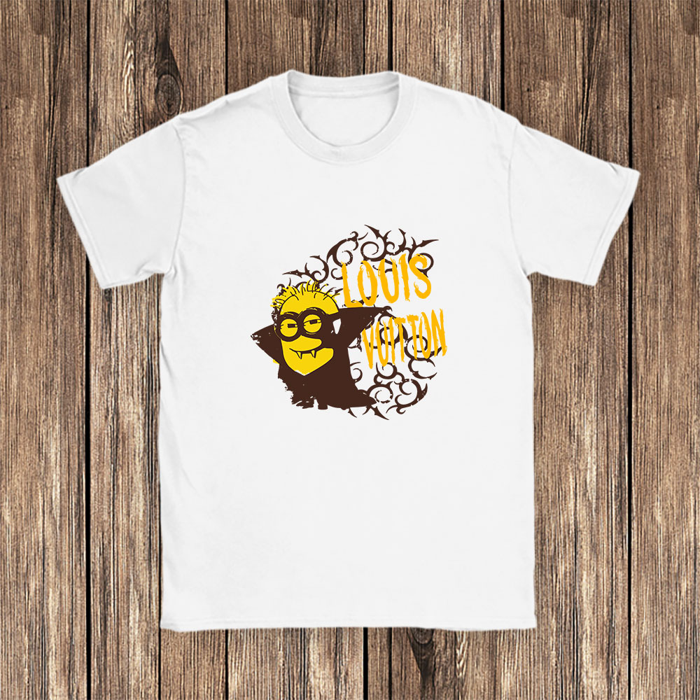 Minions Despicable Me Louis Vuitton Brand Unisex T-Shirt Cotton Tee BN6358