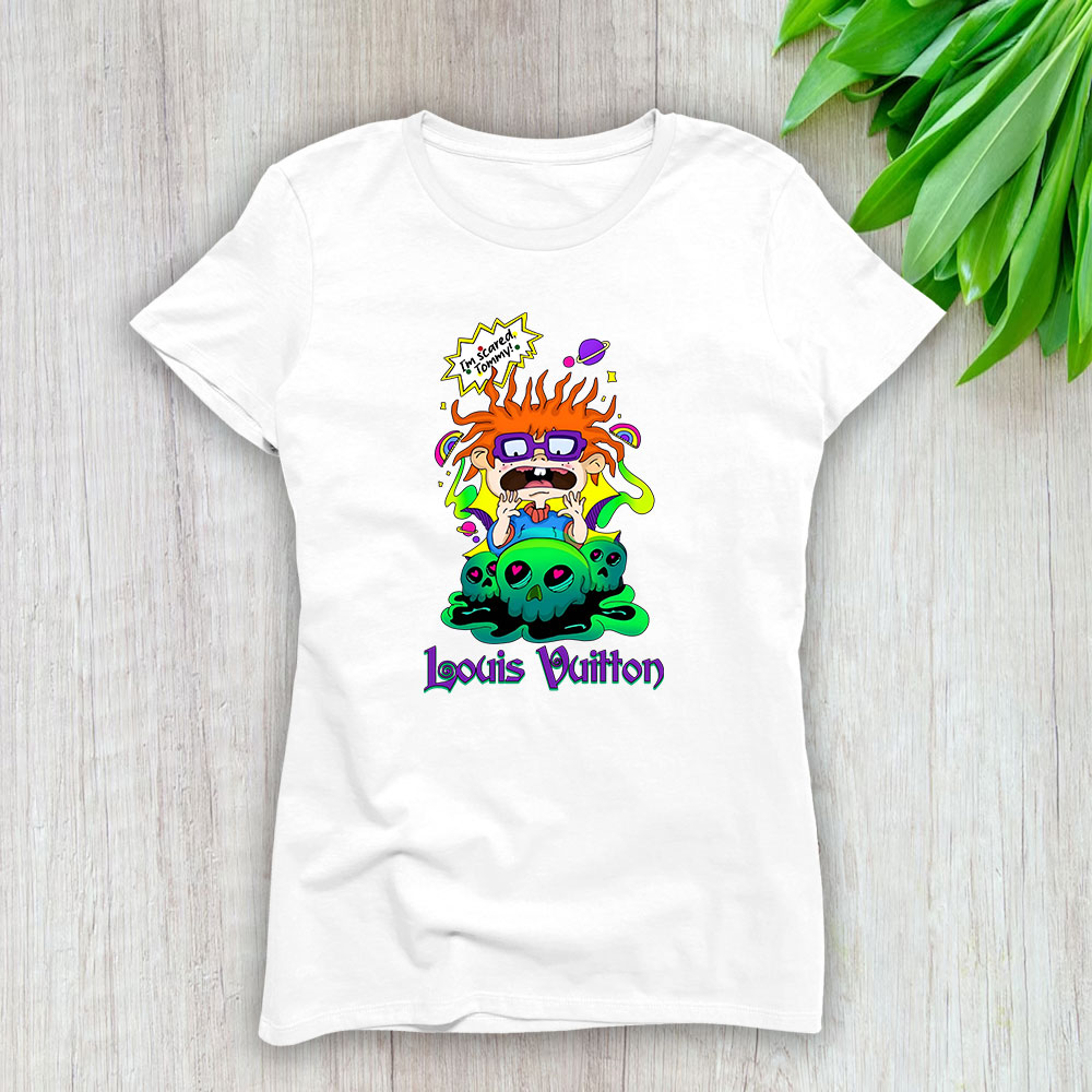 Chuckie Finster Louis Vuitton Brand Lady Shirt Women Tee TLT5331
