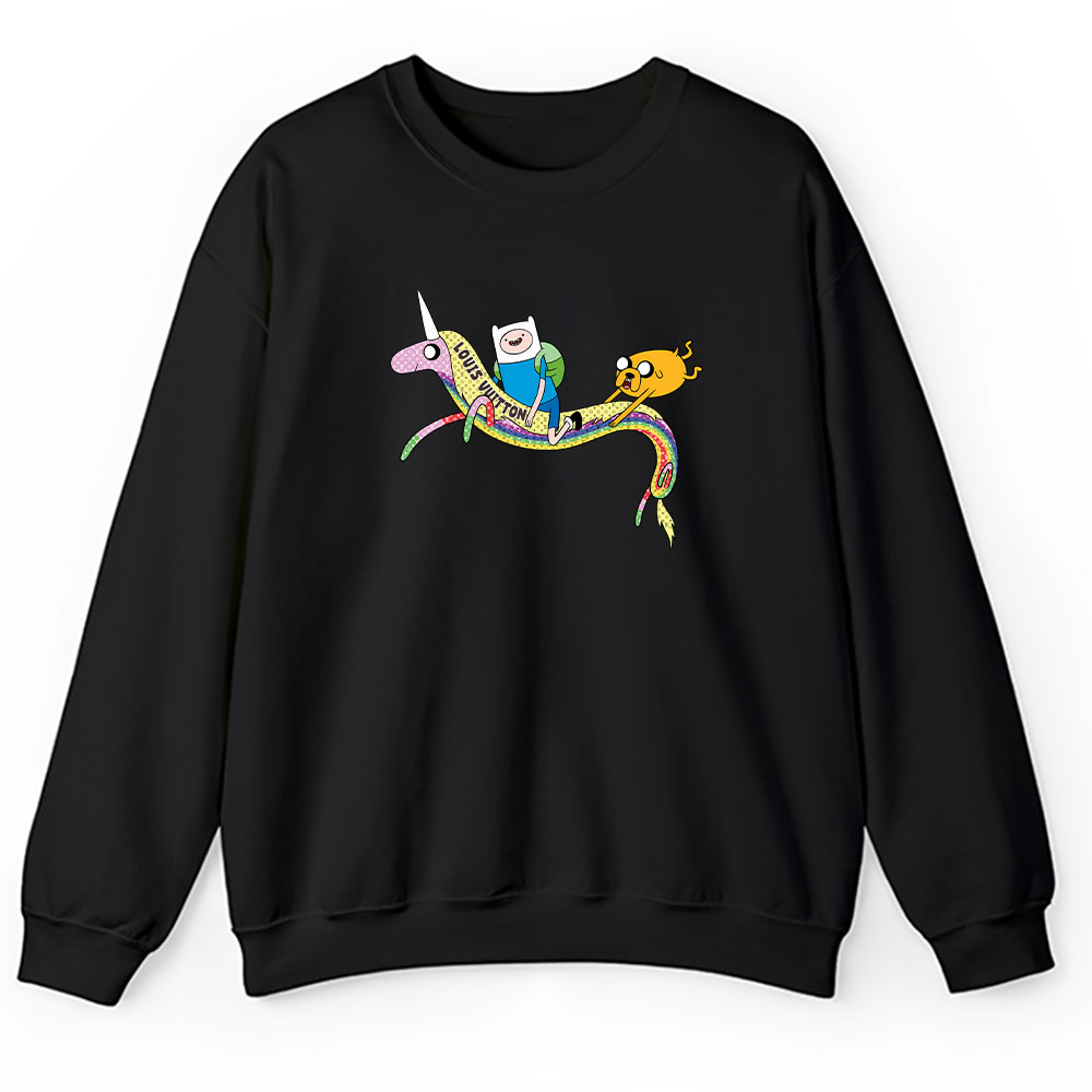 Finn Jake The Dog Louis Vuitton Brand Unisex Sweatshirt BTN5505