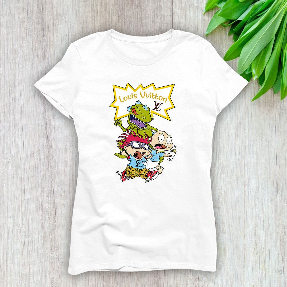 Chuckie Finster Louis Vuitton Brand Lady Shirt Women Tee TLT5328