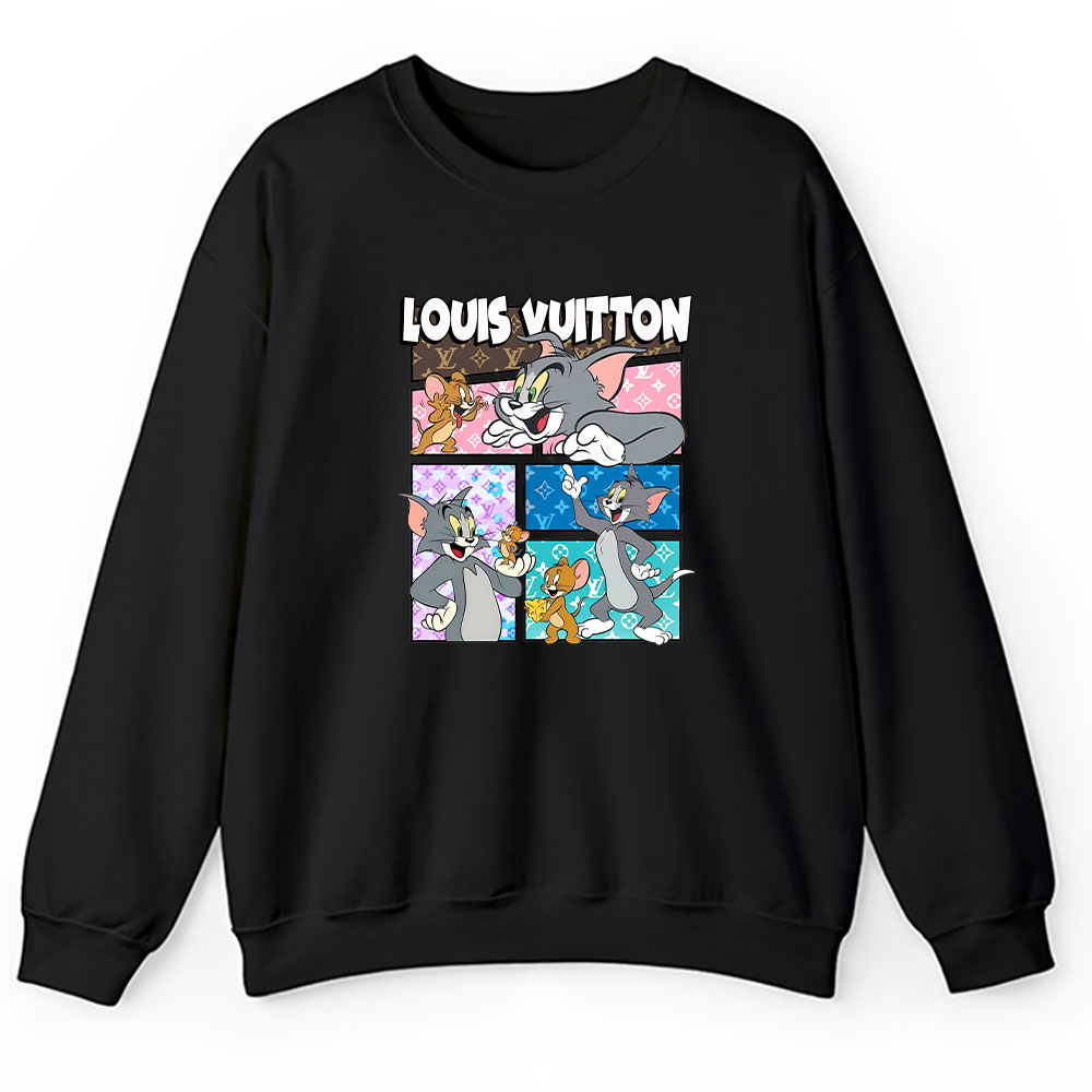 Tom And Jerry Louis Vuitton Brand Unisex Sweatshirt BTN5578