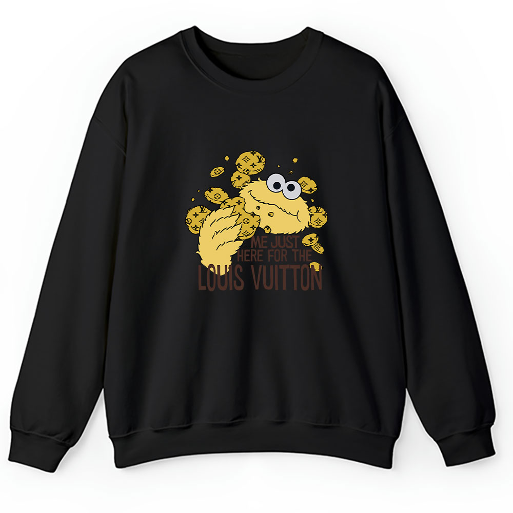 Cookie Monster Sesame Street Louis Vuitton Brand Unisex Sweatshirt BTN5457