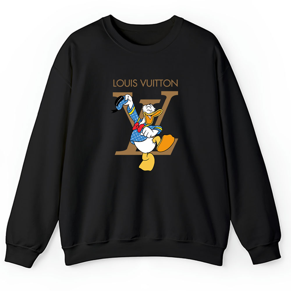 Donald Duck Louis Vuitton Brand Unisex Sweatshirt BTN5496
