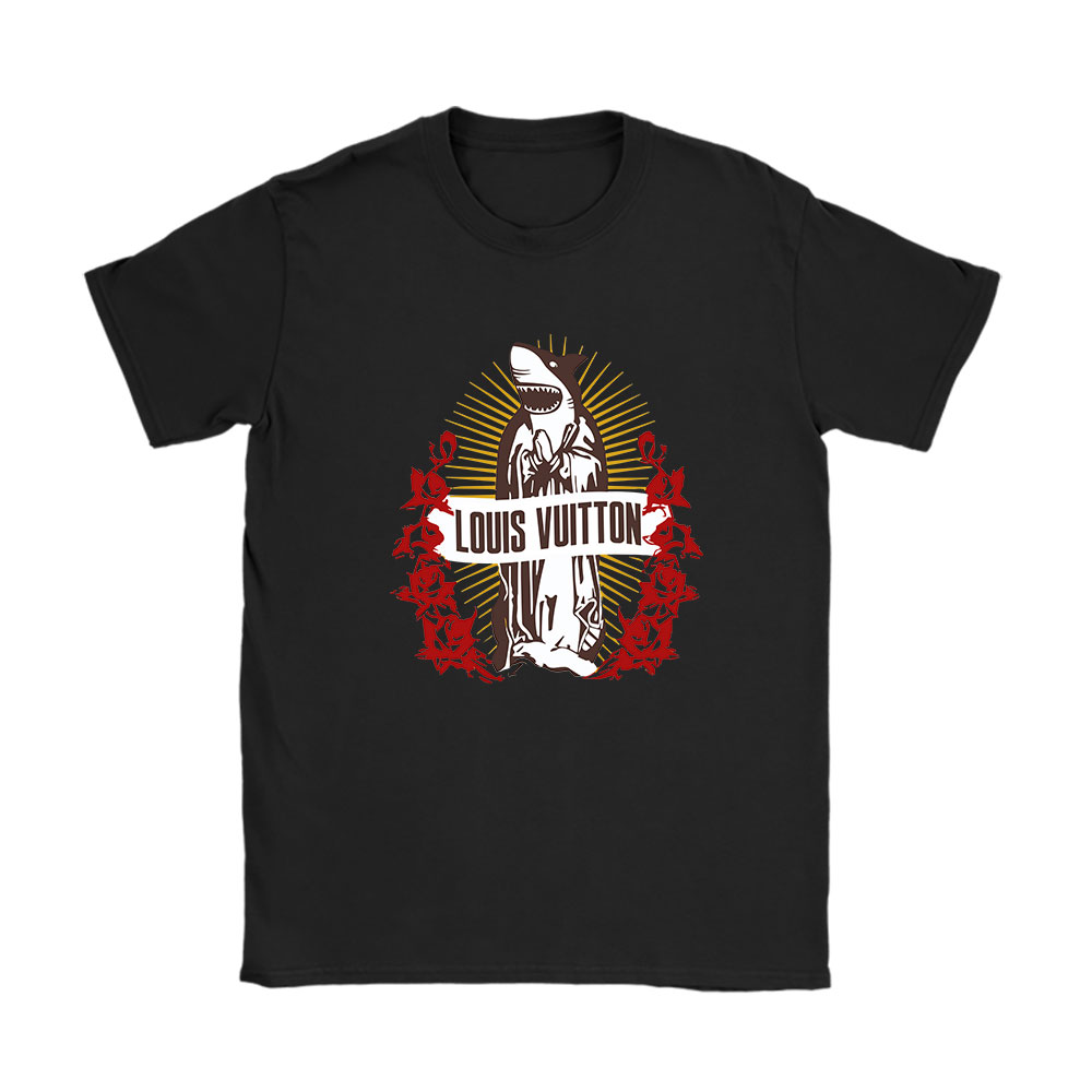 Cartoon Shark Louis Vuitton Unisex T-Shirt BN5478