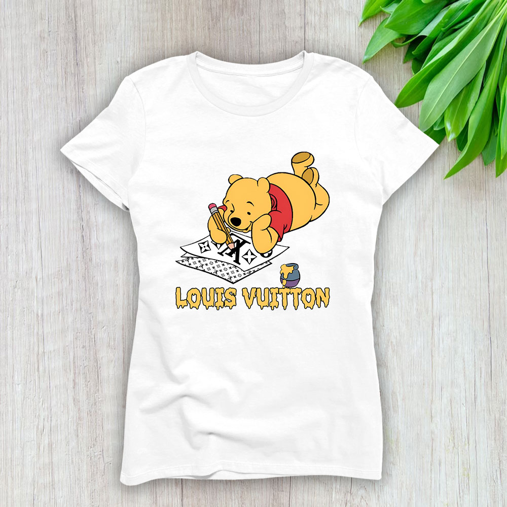 Winniethepooh Louis Vuitton Brand Lady T-Shirt Women TLT4198