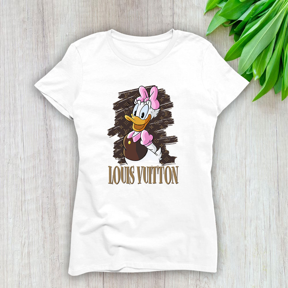 Donald Duck Louis Vuitton Brand Lady T-Shirt Women TLT3952