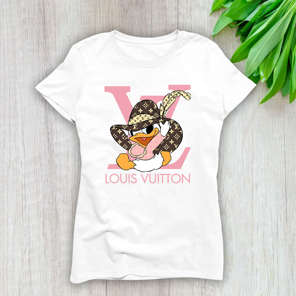 Donald Duck Louis Vuitton Brand Lady T-Shirt Women TLT3951