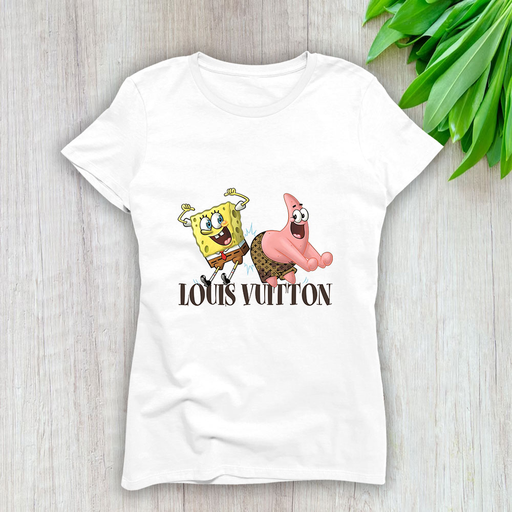 Spongebob Louis Vuitton Brand Lady T-Shirt Women TLT4079