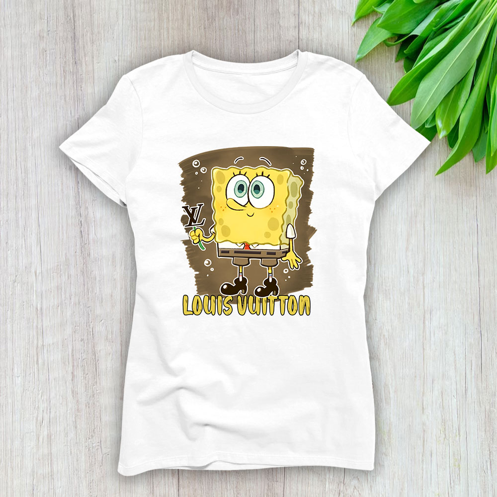 Spongebob Louis Vuitton Brand Lady T-Shirt Women TLT4082