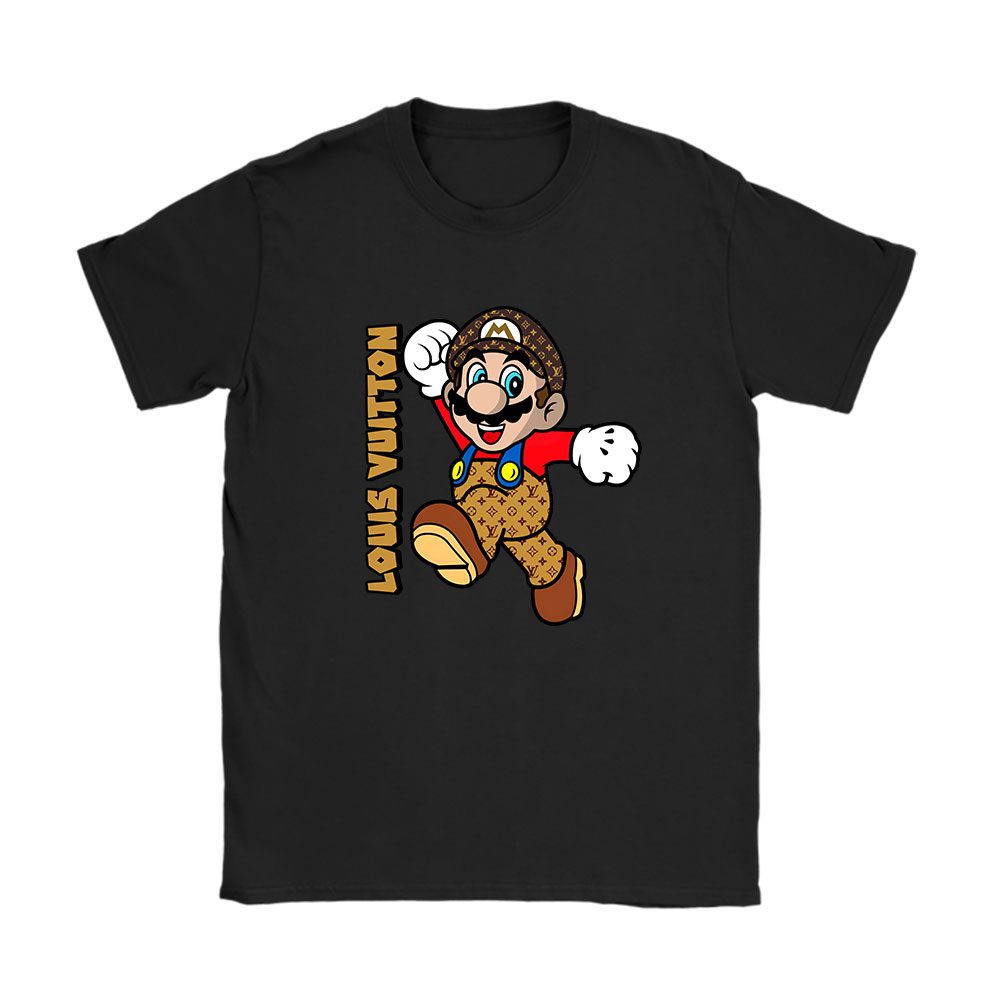 Mario Bros Louis Vuitton Unisex Brand T-Shirt BN4835