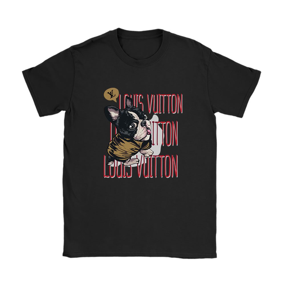 Cartoon Dog Louis Vuitton Unisex Brand T-Shirt BN4784