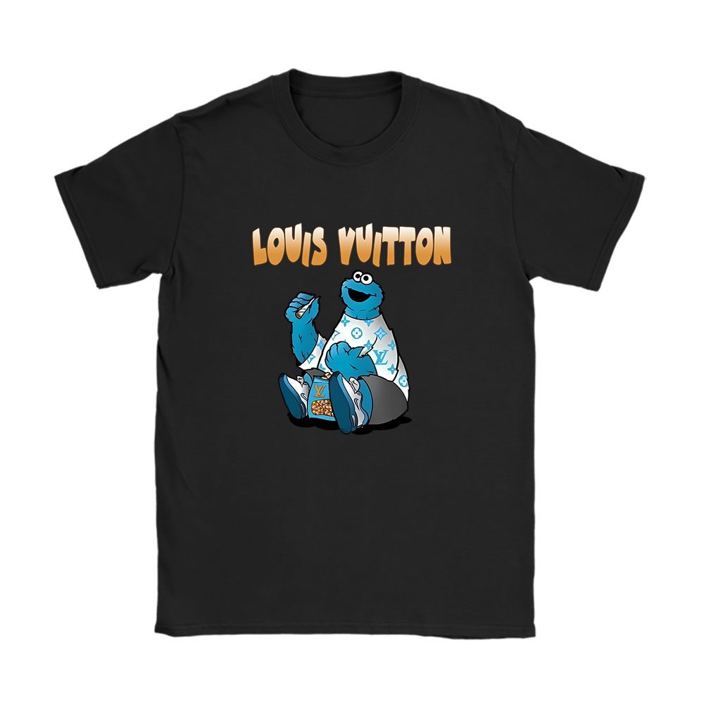 Cookie Monster Louis Vuitton Unisex Brand T-Shirt BN4799