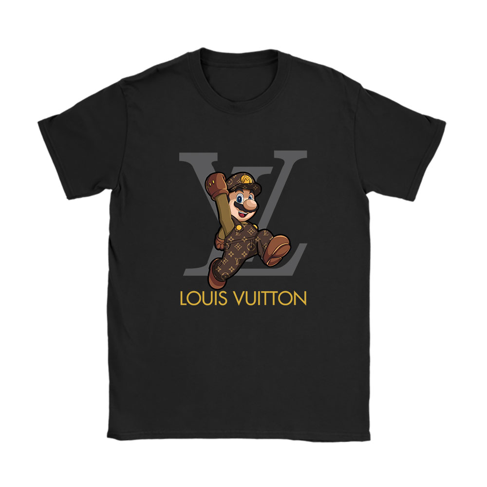 Mario Bros Louis Vuitton Unisex T-Shirt Cotton Tee BN4052