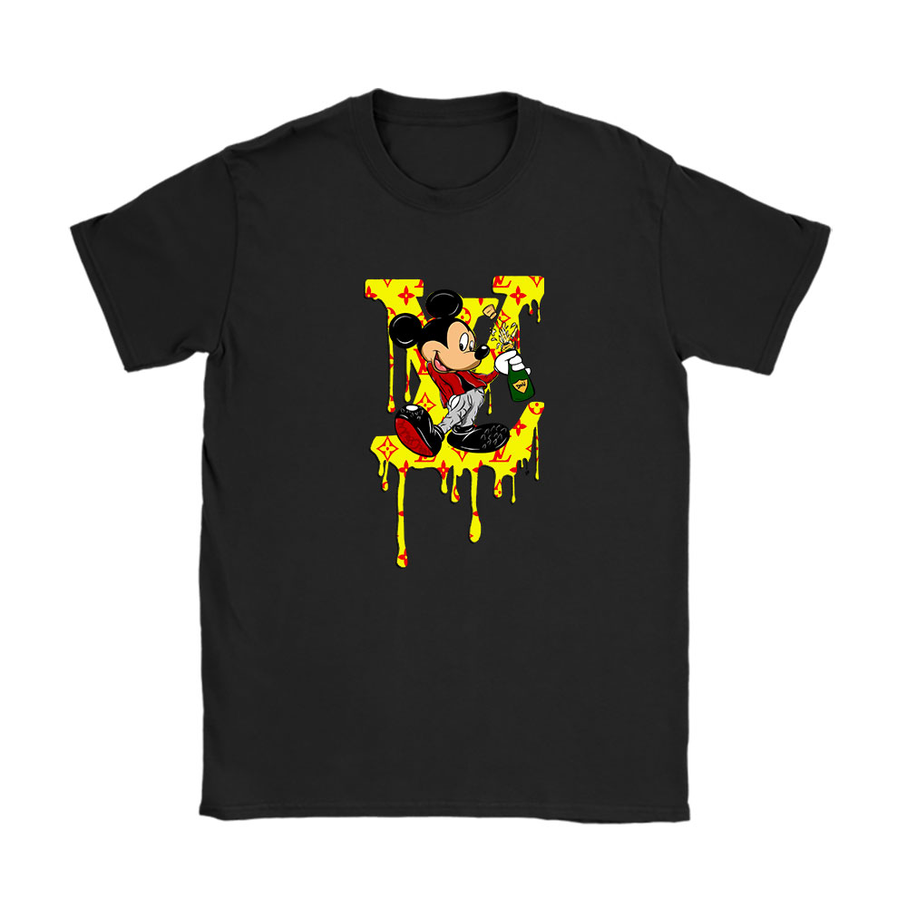 Mickey Mouse Louis Vuitton Unisex T-Shirt Cotton Tee BN4059