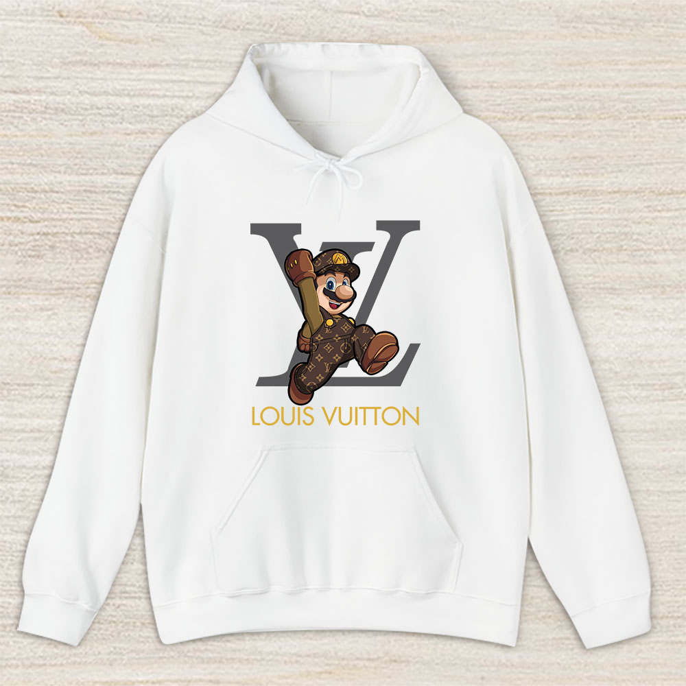 Mario Bros Louis Vuitton Unisex Pullover Hoodie TAH4052