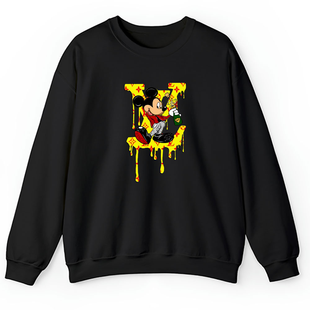 Mickey Mouse Louis Vuitton Unisex Sweatshirt BTN4059