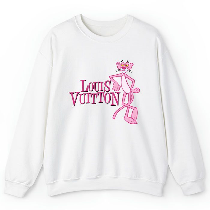 Louis Vuitton Logo Luxury Pink Panther Crewneck Sweatshirt CSTB1115
