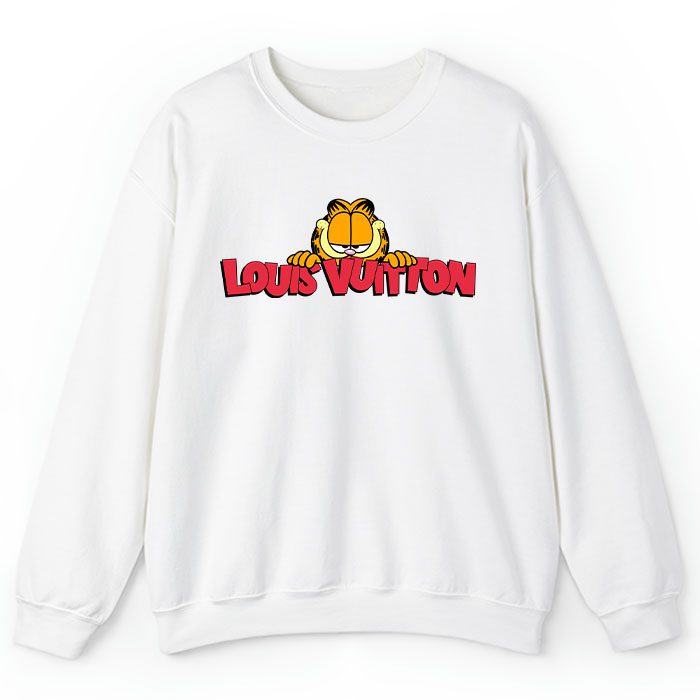 Louis Vuitton Logo Luxury Garfield Crewneck Sweatshirt CSTB1111