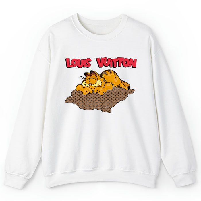 Louis Vuitton Logo Luxury Garfield Crewneck Sweatshirt CSTB1110