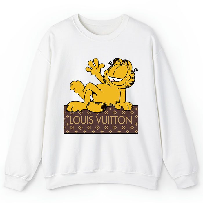 Louis Vuitton Logo Luxury Garfield Crewneck Sweatshirt CSTB1109