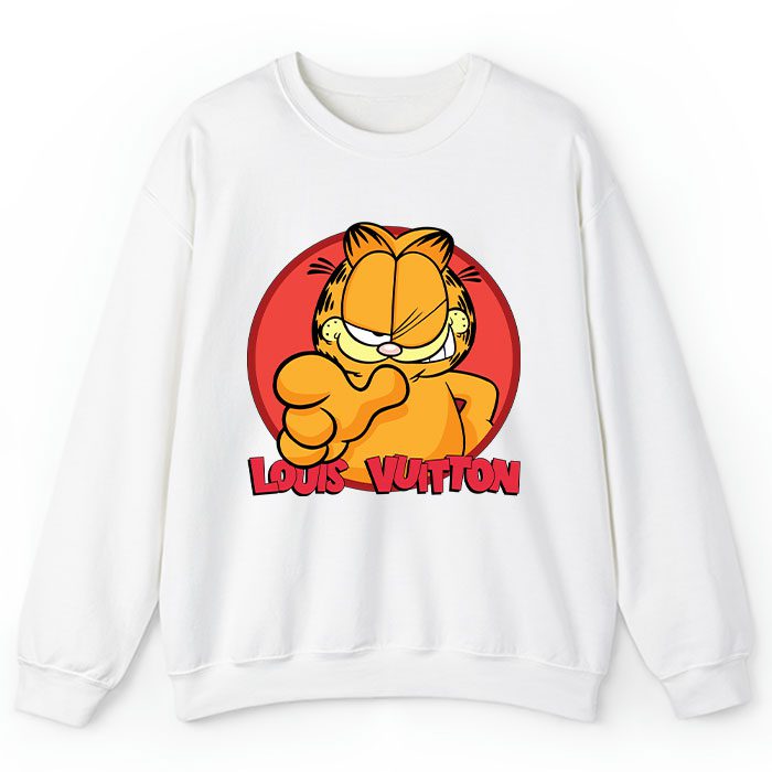 Louis Vuitton Logo Luxury Garfield Crewneck Sweatshirt CSTB1108