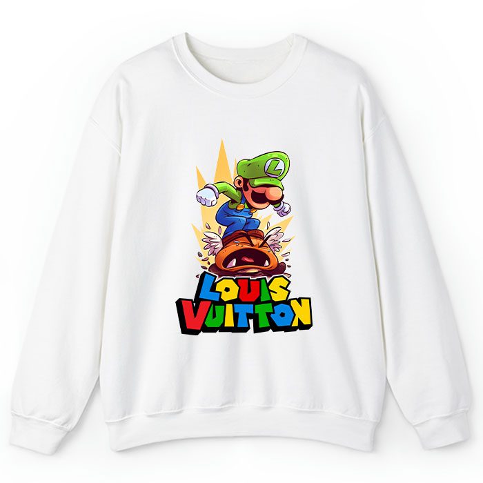 Louis Vuitton Logo Luxury Luigi Crewneck Sweatshirt CSTB1100