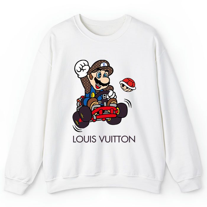 Louis Vuitton Logo Luxury Supper Mario Crewneck Sweatshirt CSTB1092