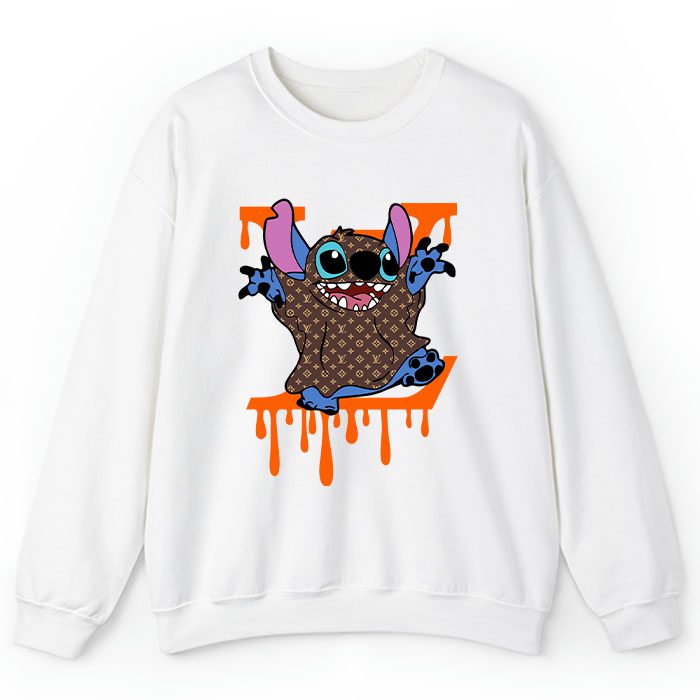 Louis Vuitton Logo Luxury Stitch Crewneck Sweatshirt CSTB1086