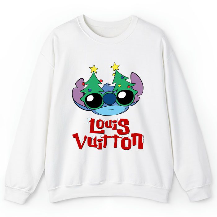Louis Vuitton Logo Luxury Stitch Christmas Crewneck Sweatshirt CSTB1097