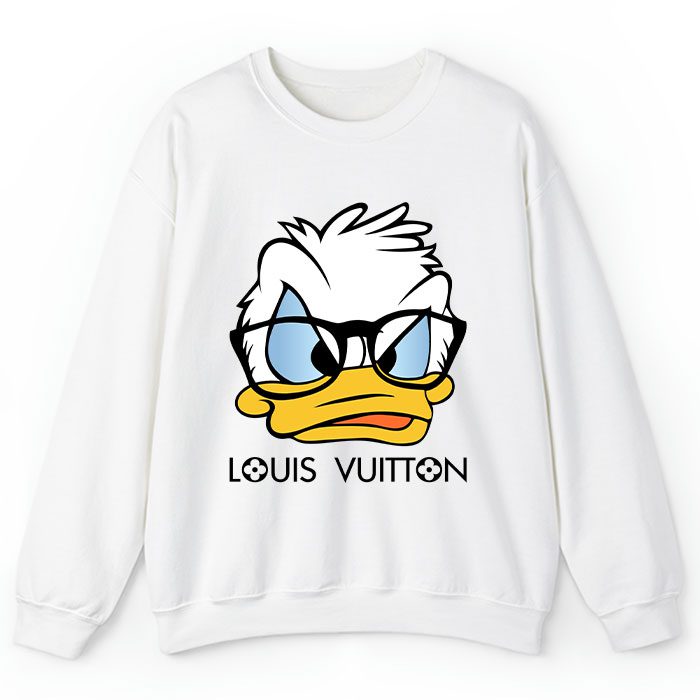 Louis Vuitton Logo Luxury Donald Duck Crewneck Sweatshirt CSTB1094