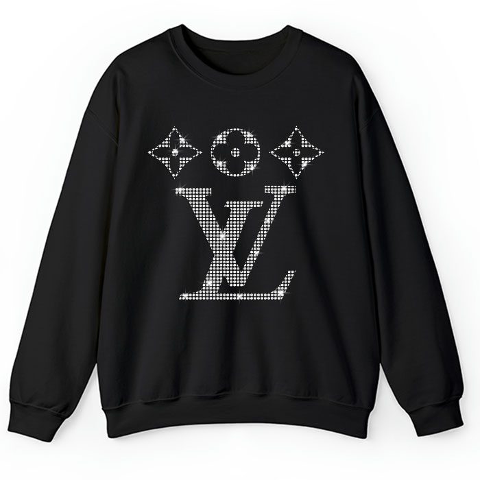 Louis Vuitton Logo Luxury Diamonds Crewneck Sweatshirt CSTB1135