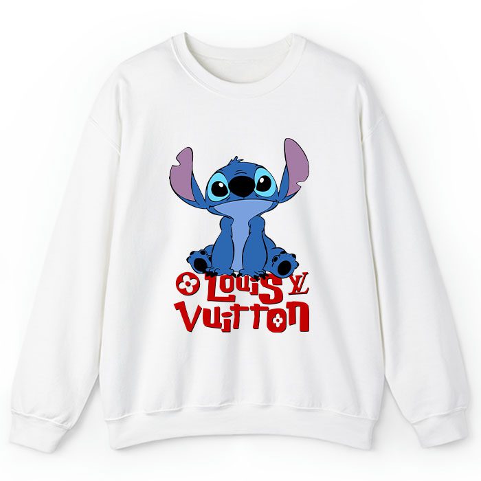 Louis Vuitton Logo Luxury Stitch Crewneck Sweatshirt CSTB1121