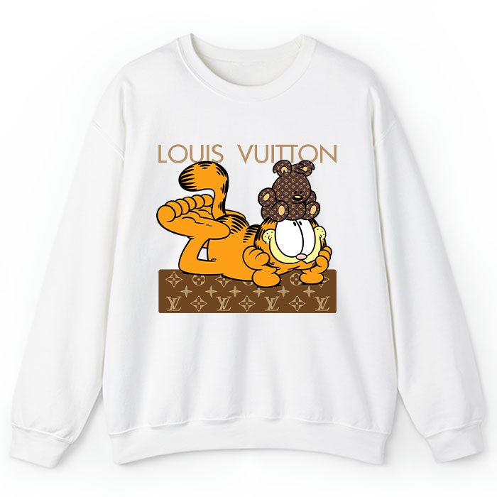 Louis Vuitton Logo Luxury Garfield Crewneck Sweatshirt CSTB1123