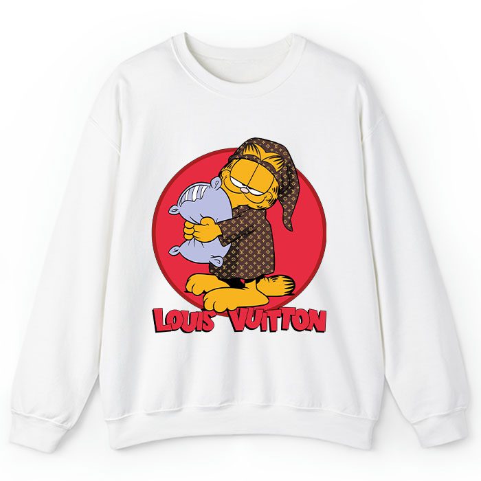 Louis Vuitton Logo Luxury Garfield Crewneck Sweatshirt CSTB1124