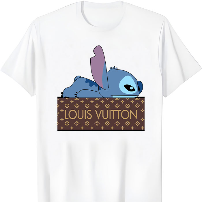 Louis Vuitton Logo Luxury Stitch LV Unisex T-Shirt TTB2263